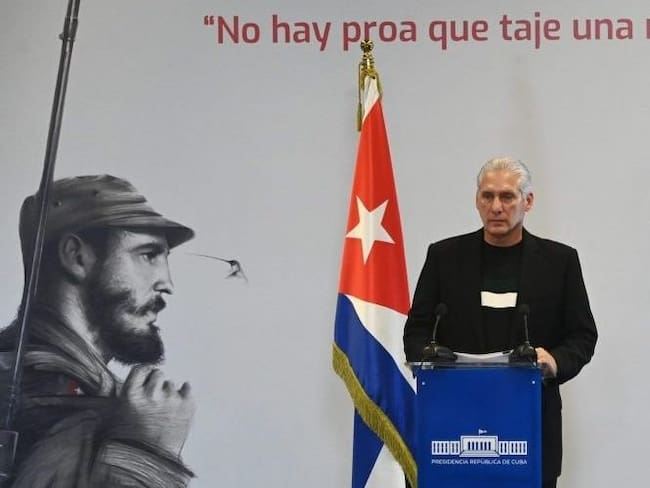 El presidente de Cuba, Miguel Díaz-Canel. Foto: PresidenciaCuba.