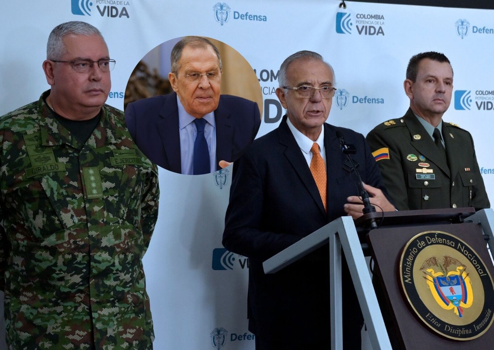 Ministro de Defensa, Iván Velásquez. Cortesía.