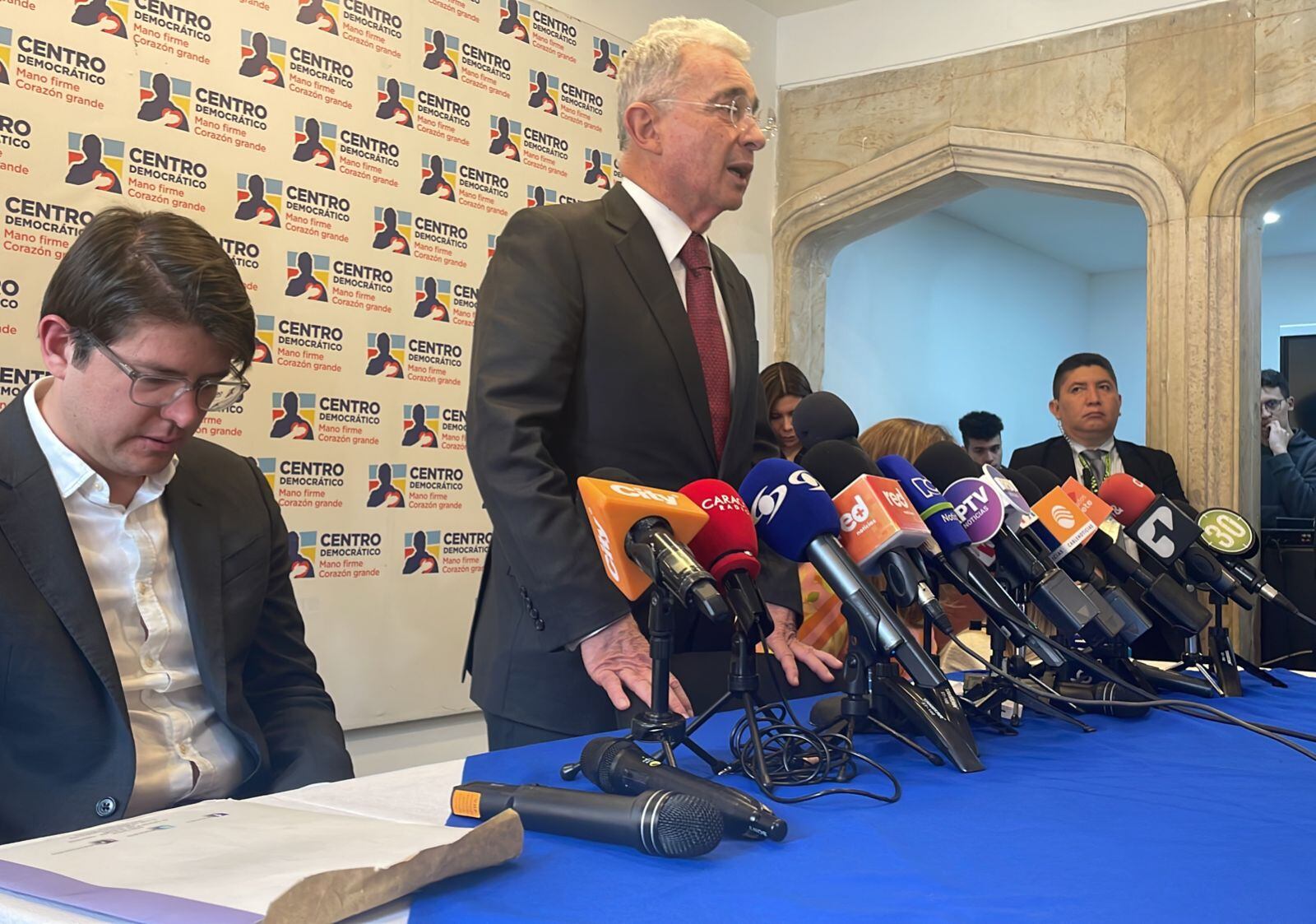 Expresidente Álvaro Uribe (Foto: Sebastián Cortés)