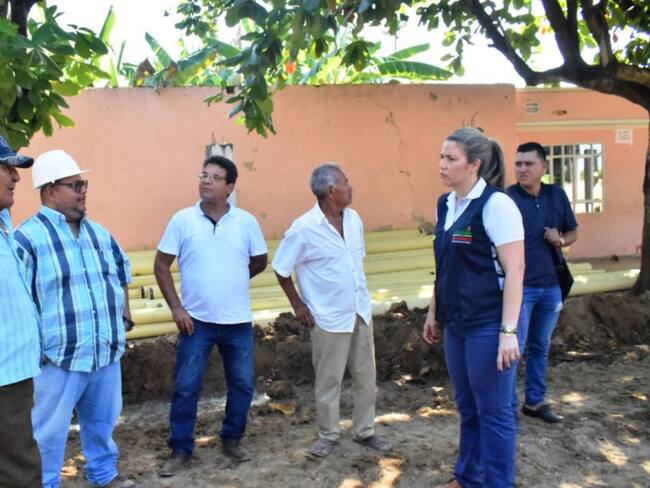 Autoridades en Arjona realizan recorrido por obras en Bolívar
