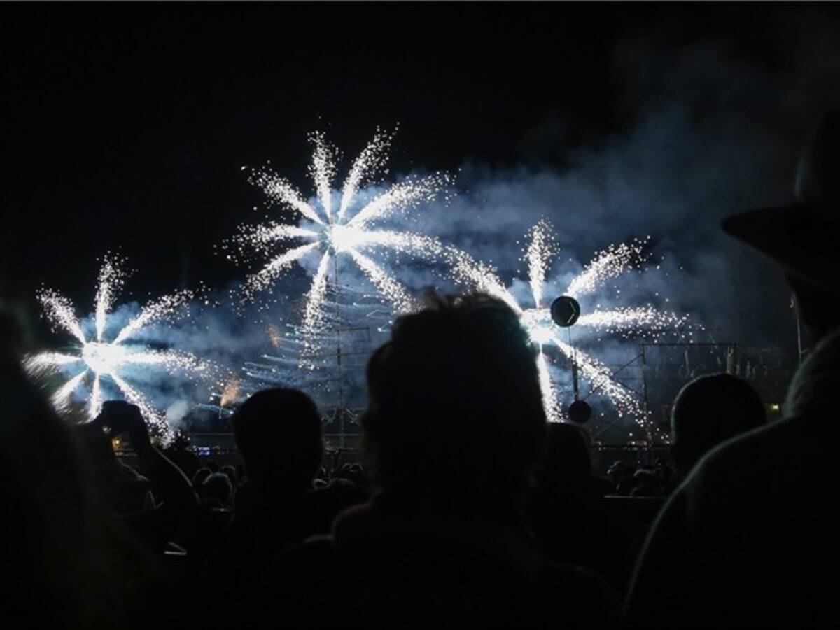 Noche de navidad en Barranquilla dejó cero quemados