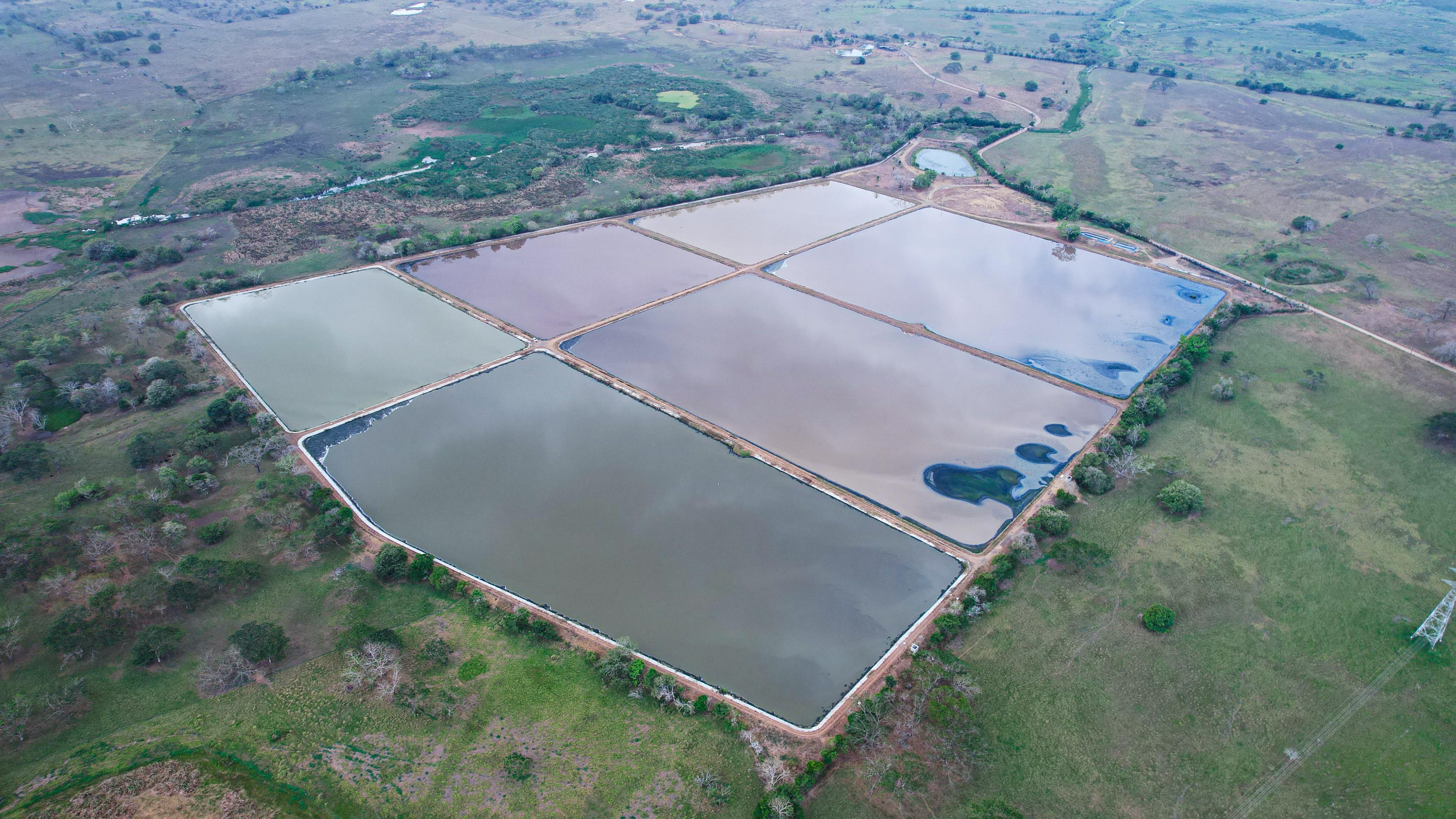 Tercer tren de lagunas de Tratamiento de Aguas Residuales en la zona suroriental de la ciudad.