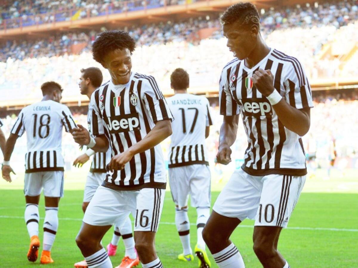 Juan Guillermo Cuadrado anota y le da el triunfo a la Juventus