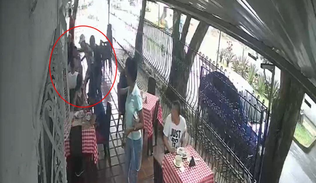 atracaron a un jugador del Deportivo Cali en un restaurante