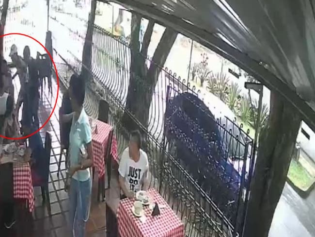 atracaron a un jugador del Deportivo Cali en un restaurante