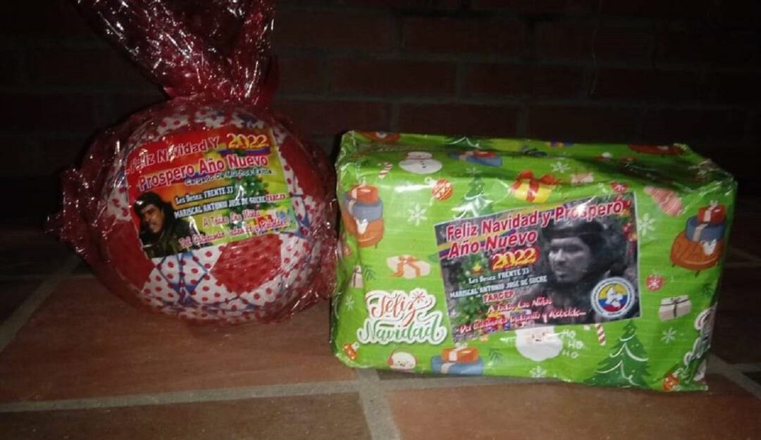 Autoridades investigan entrega masiva de regalos por grupo armado 