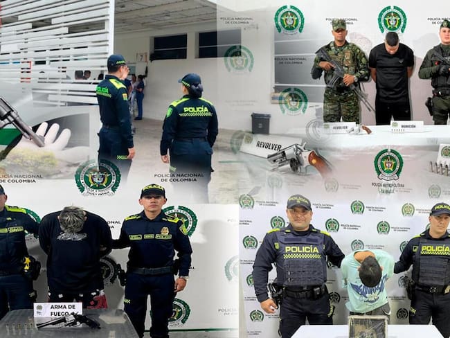 Policía y Ejército refuerzan la seguridad en Ibagué: cuatro capturados y cuatro armas incautadas