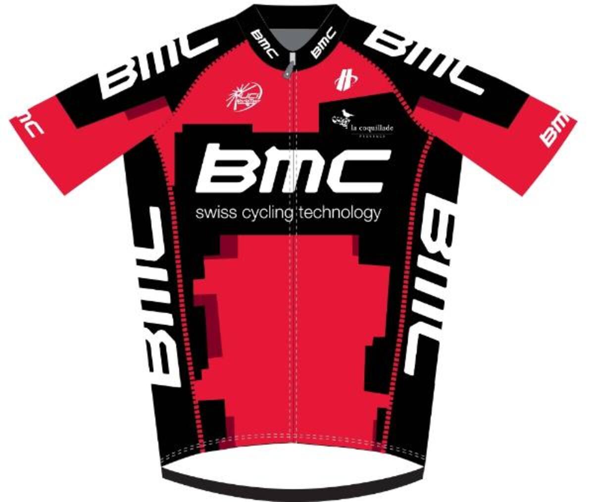 Los del BMC Racing Team se van a vestir con esta camiseta