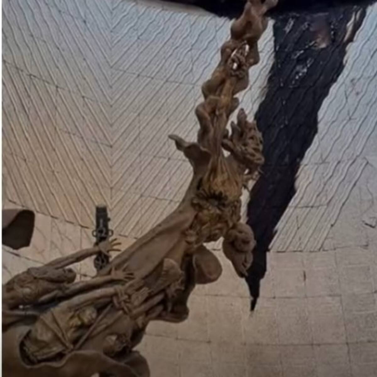 Conato de incendio afectó mural en la Catedral María Reina de Barranquilla