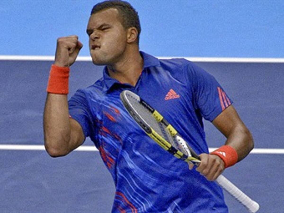Tsonga, Jugador 10 del torneo, según la Asociación de Periodistas del Tenis
