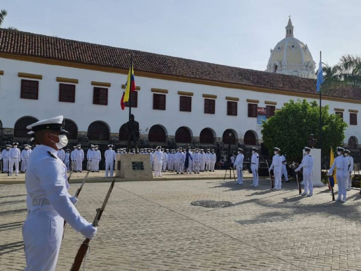 Armada Nacional conmemoró en Cartagena sus 198 años de historia