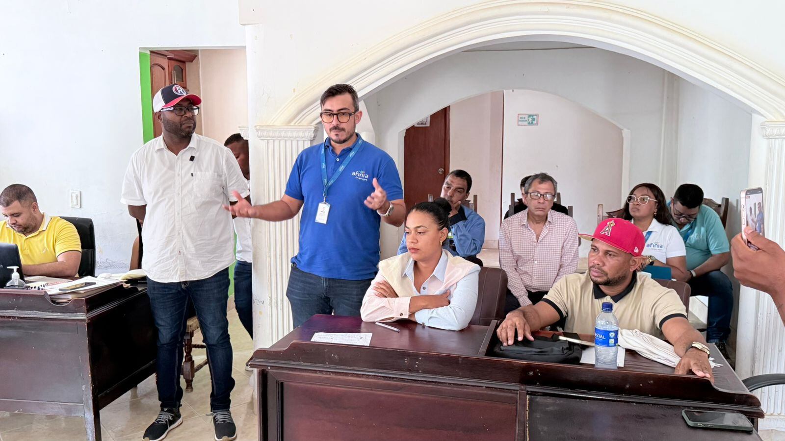 Apagones de energía se trataron en el concejo municipal de María La Baja