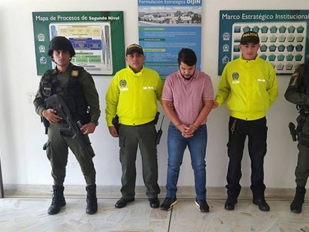 Confirman la extradición de 'Don César', cabecilla de los Rastrojos