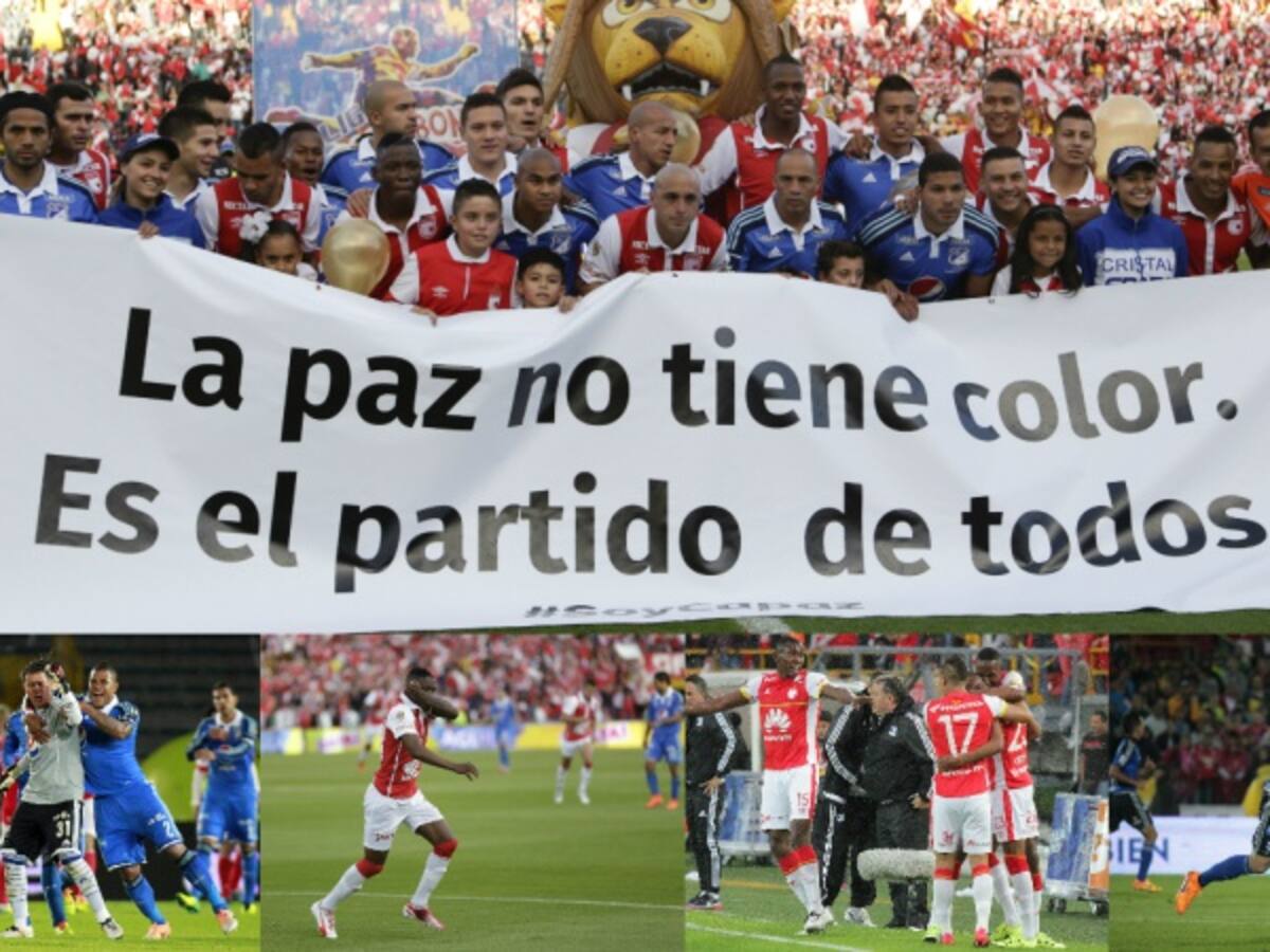Repase los últimos 10 clásicos entre Santa Fe y Millonarios por Liga
