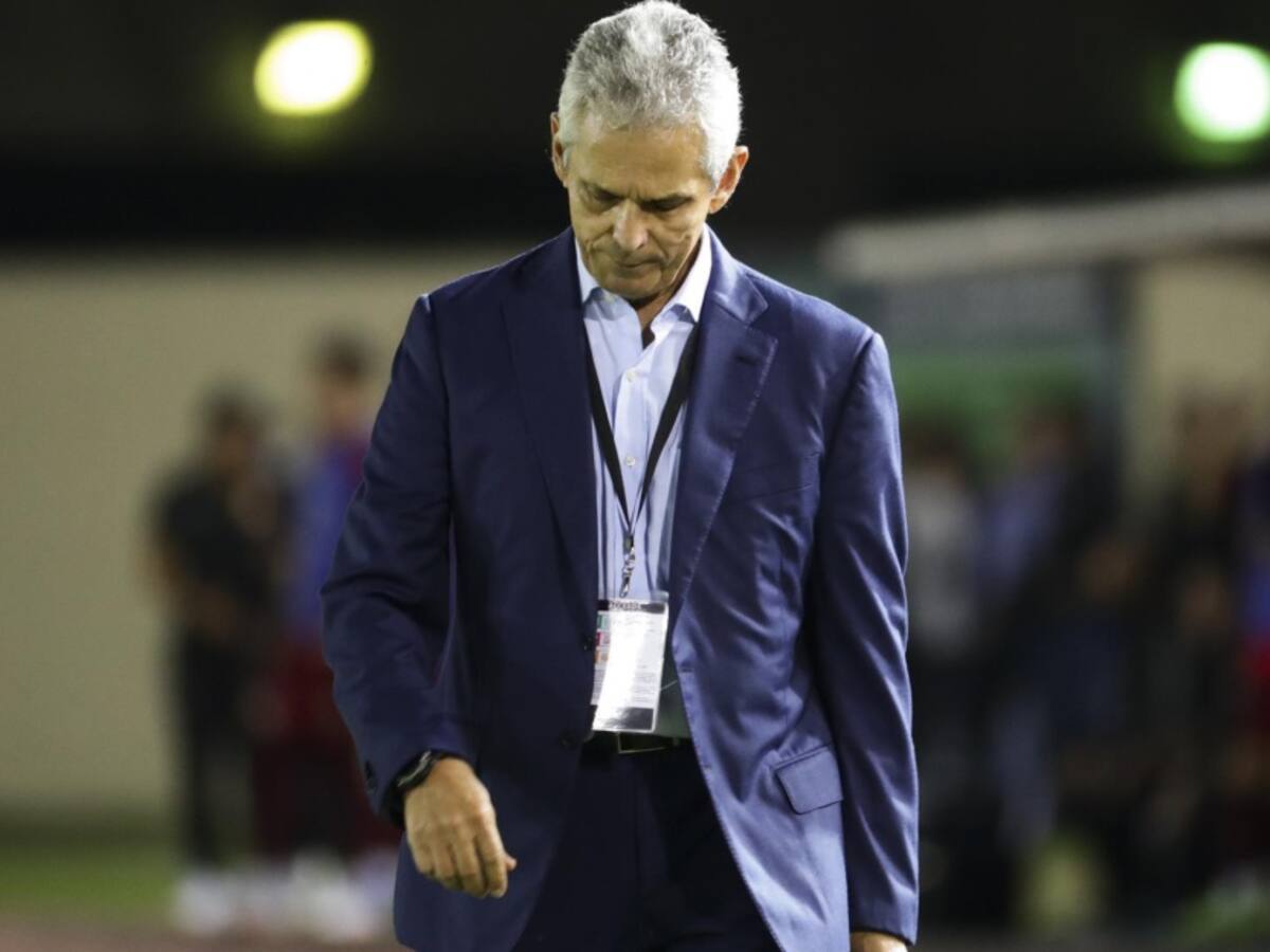 Reinaldo Rueda: "No lograr la meta es una pena por el fútbol colombiano"
