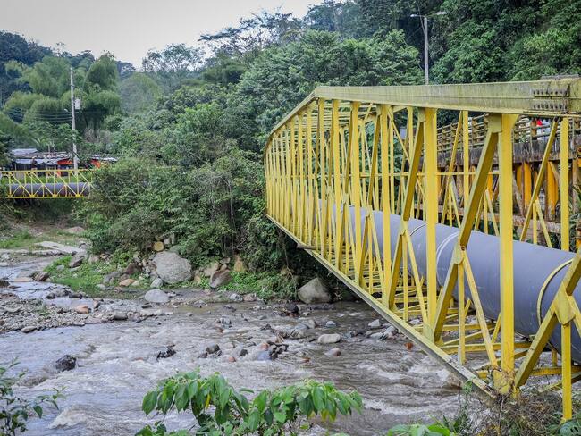 Viaducto sobre el río Combeima en Ibagué