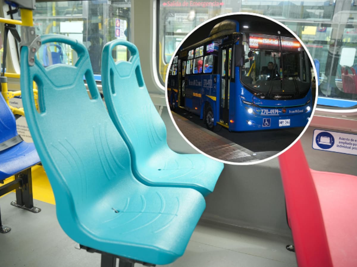 ÚNICAS personas que pueden usar sillas aguamarinas de TransMilenio: Muchos se quedarán de pie