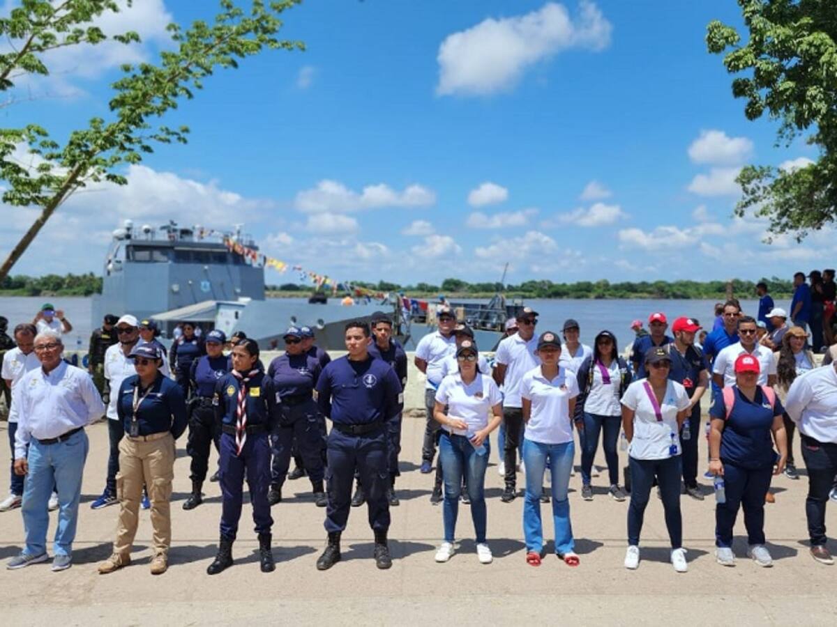 Inició la travesía “Navegando al Corazón del Magdalena Bicentenario Naval”