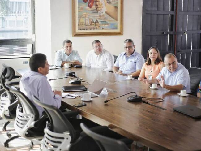 Alcalde de Cartagena inicia reuniones con secretarios de su gabinete