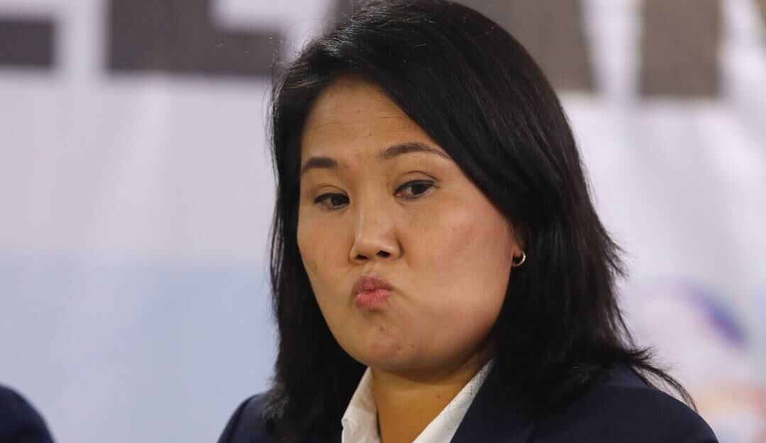 La excandidata presidencial de Perú, Keiko Fujimori.     Foto: Getty 