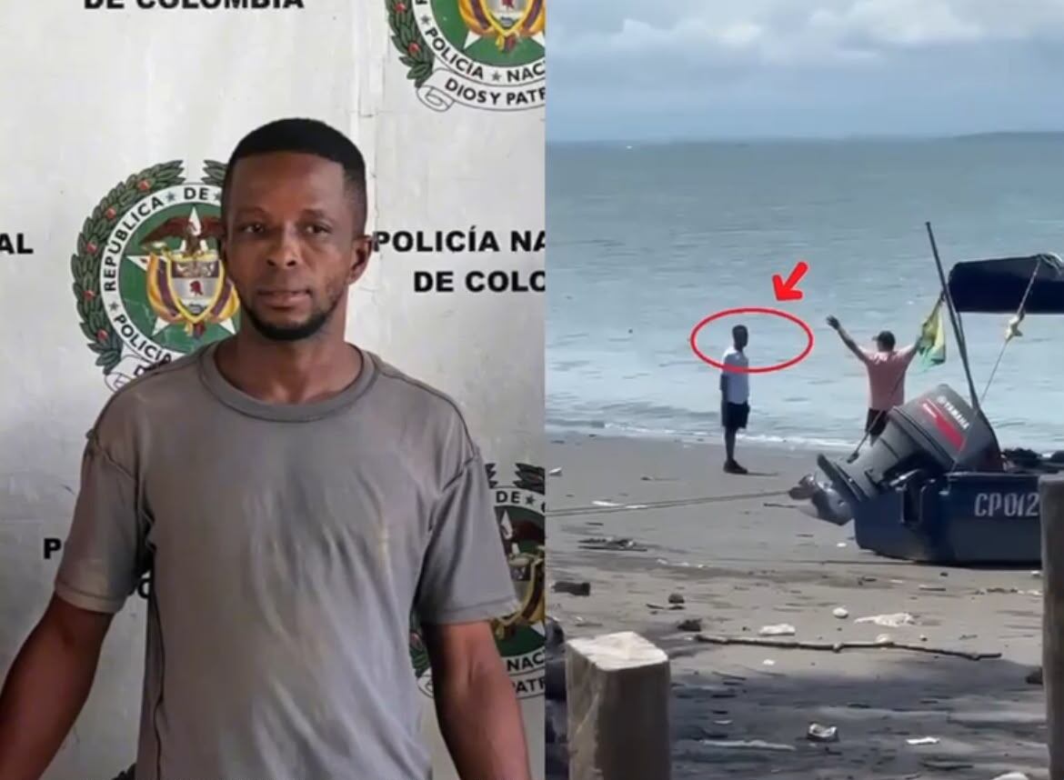 Alias ‘Leison’ sería el hombre que aparece en un video en el que se observa llevándose a una de las víctimas antes del crimen. Foto: Policía del Valle del Cauca.