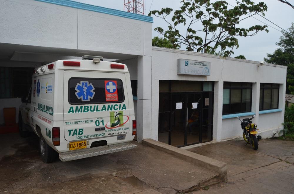 Hospital San Rafael de Albania, La Guajira. Imagen de referencia