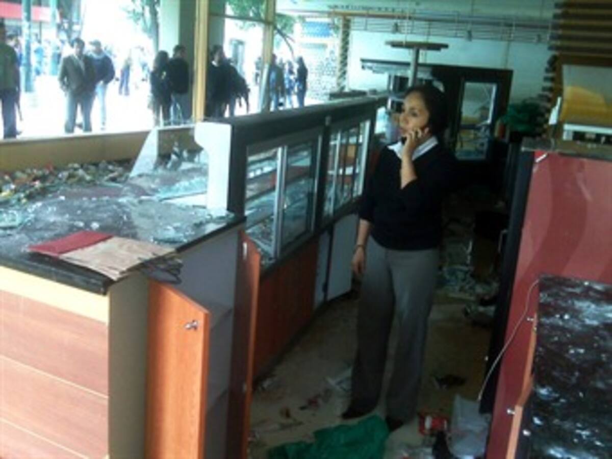 Ciento diecisiete detenidos y 24 heridos durante la marcha del día del trabajo en Bogotá