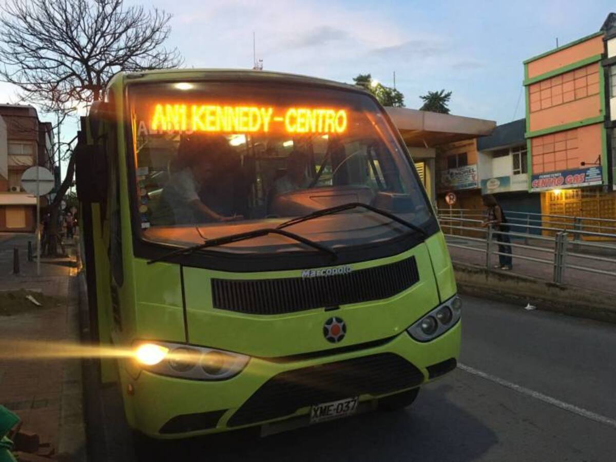 Ruta piloto del Metrolínea arrancó hacia el norte de Bucaramanga en día sin carro