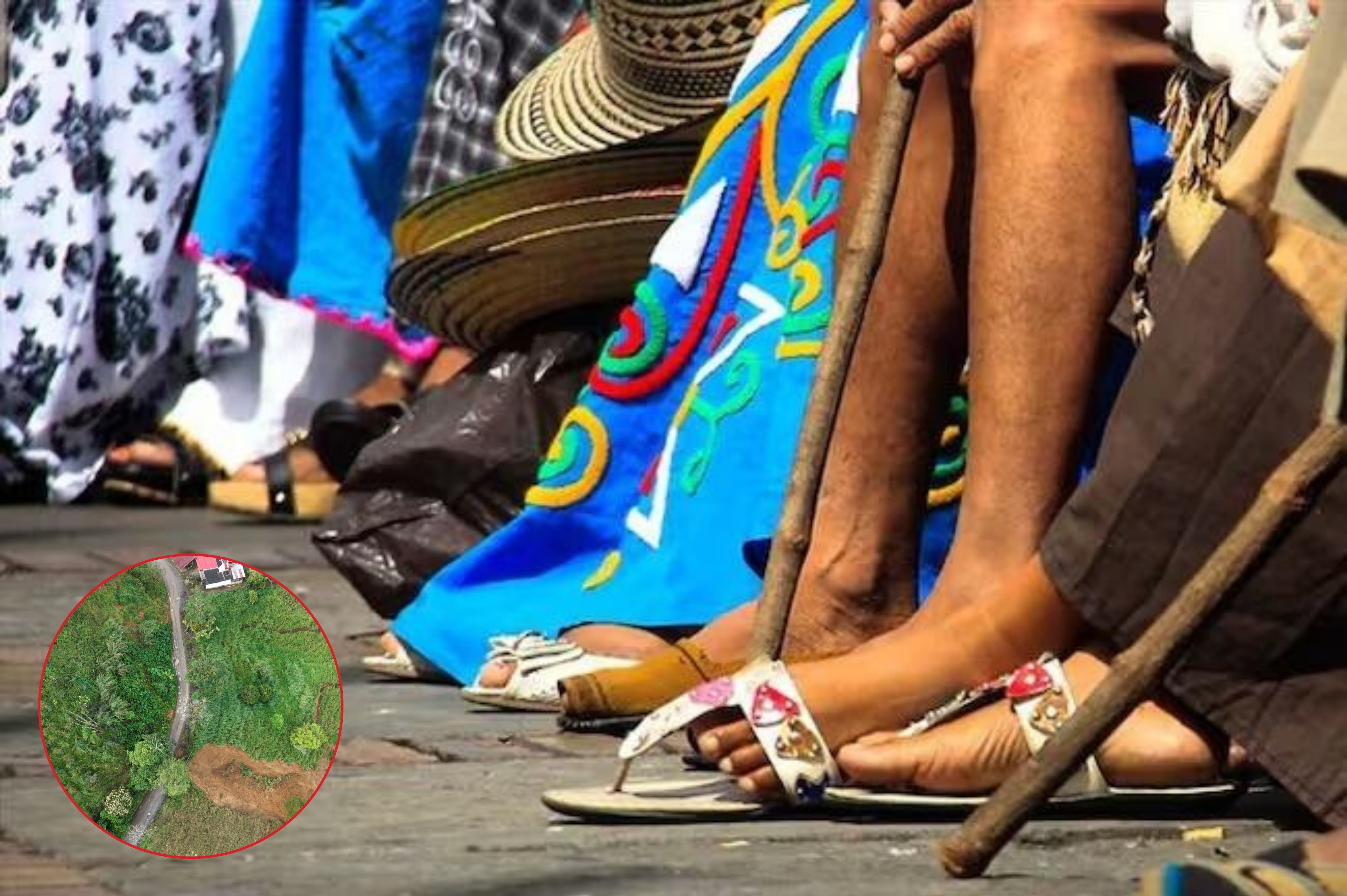 Imagen de referencia. Comunidad indigena: Colprensa / Risaralda: Gobernación de Risaralda.