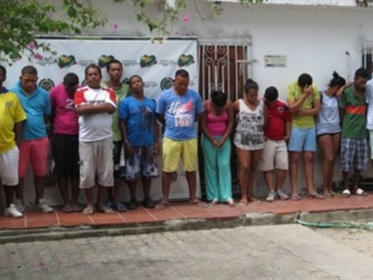 Caen 24 miembros de una misma familia que se dedicaban al microtráfico