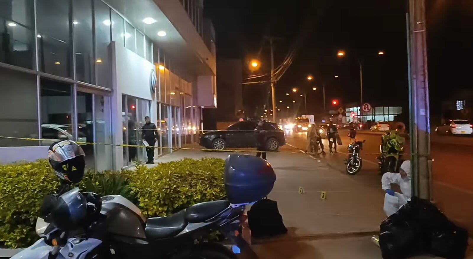 El hecho ocurrió sobre las 6 p.m., en la carrera 42. Foto | Captura de pantalla Canal Claro Duitama