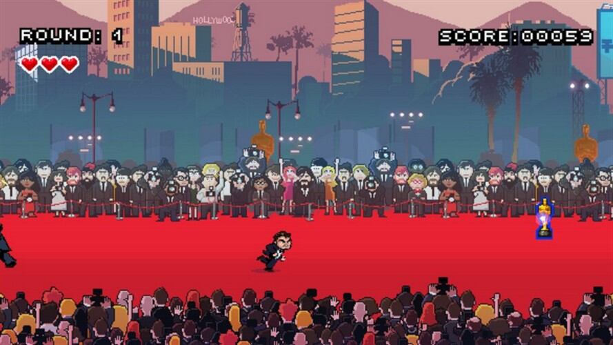 Leo’s Red Carpet Rampage . Foto: En Twitter: @theFrancopolis