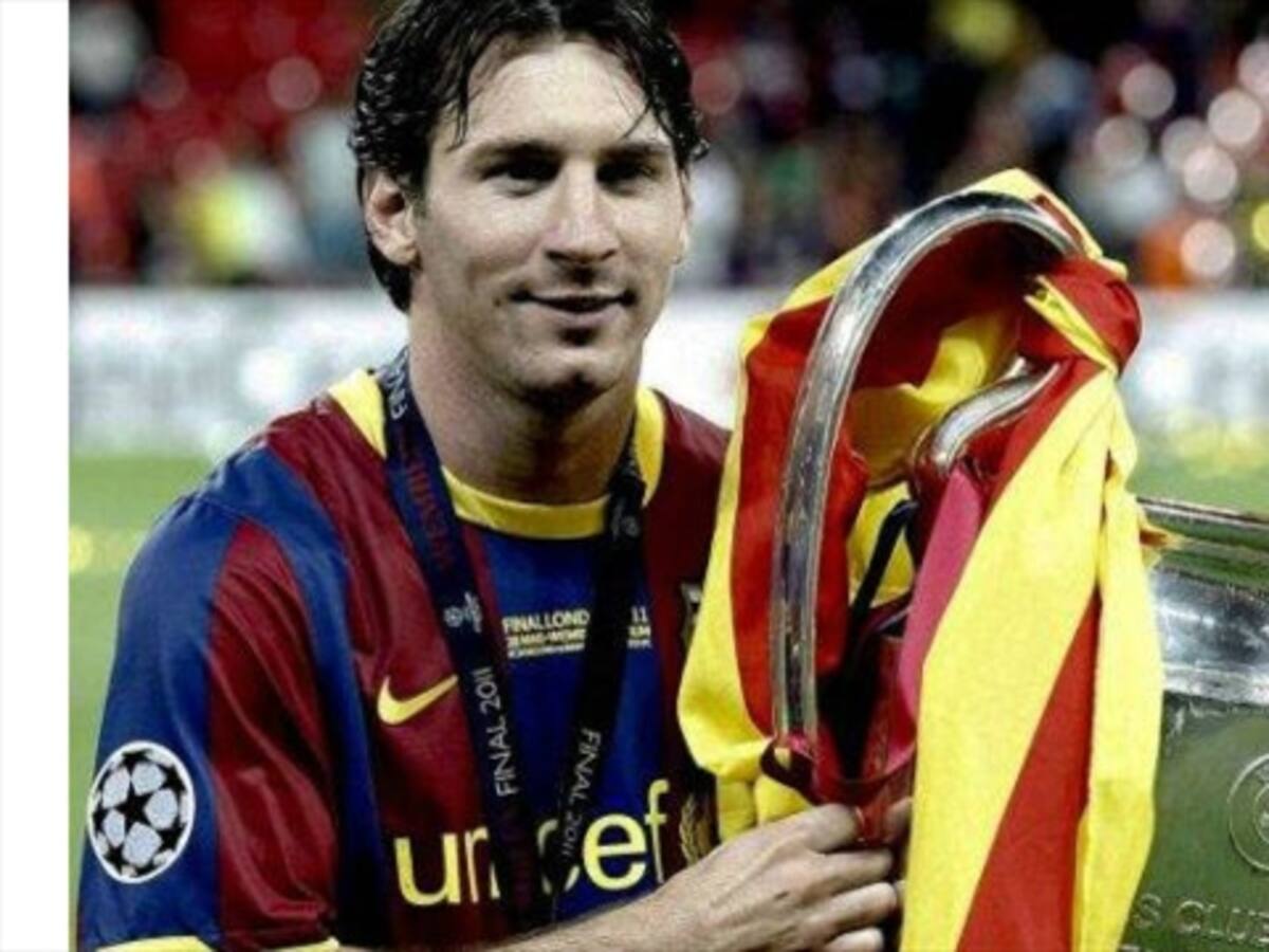 Cuando Messi era un 'pibe' en el Barcelona