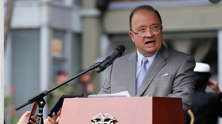 Luis Carlos Villegas resaltó el compromiso de la Fuerza Pública para garantizar la seguridad de los colombianos durante las elecciones presidenciales. Foto: Colprensa