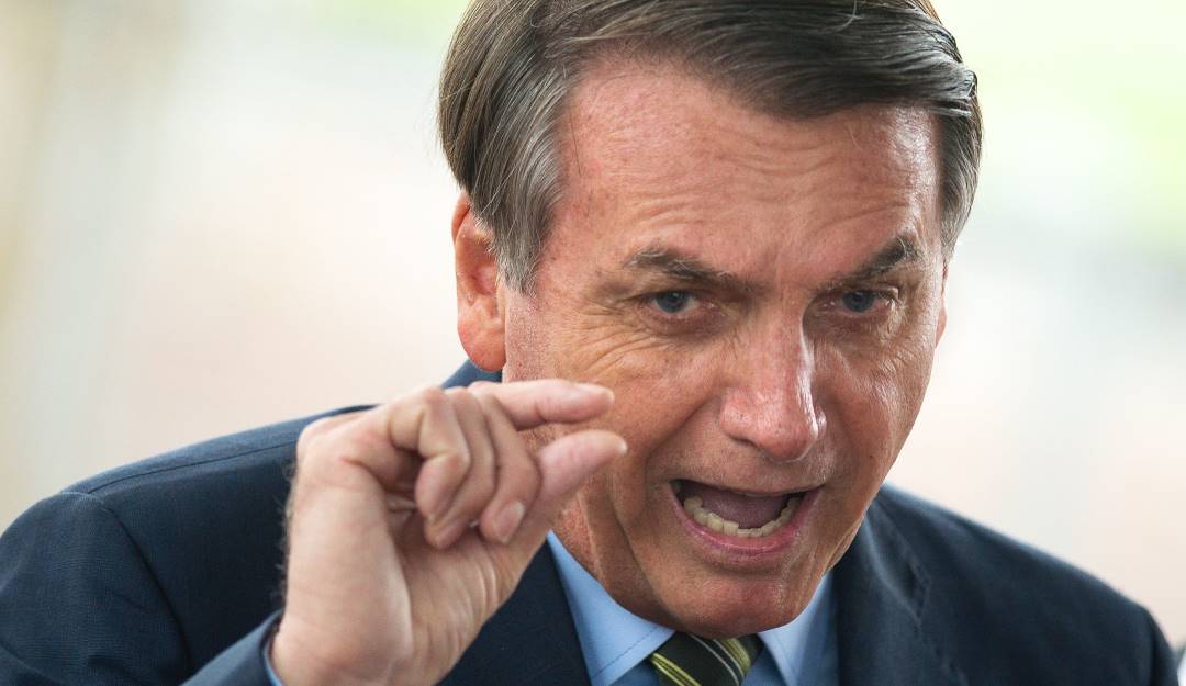 El presidente brasileño, Jair Bolsonaro.               Foto: Getty 