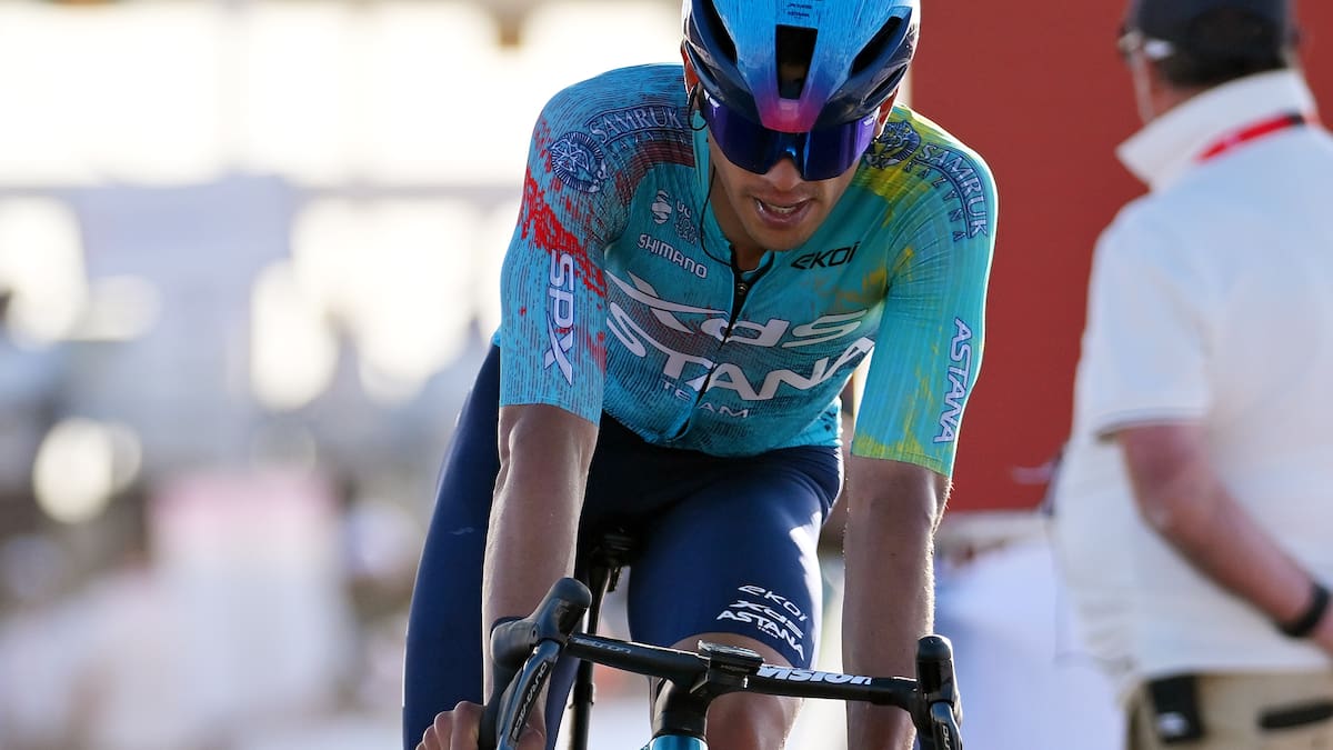 Harold Tejada defendió su tercer lugar en etapa 5 del Tour UAE: Así va Nairo Quintana