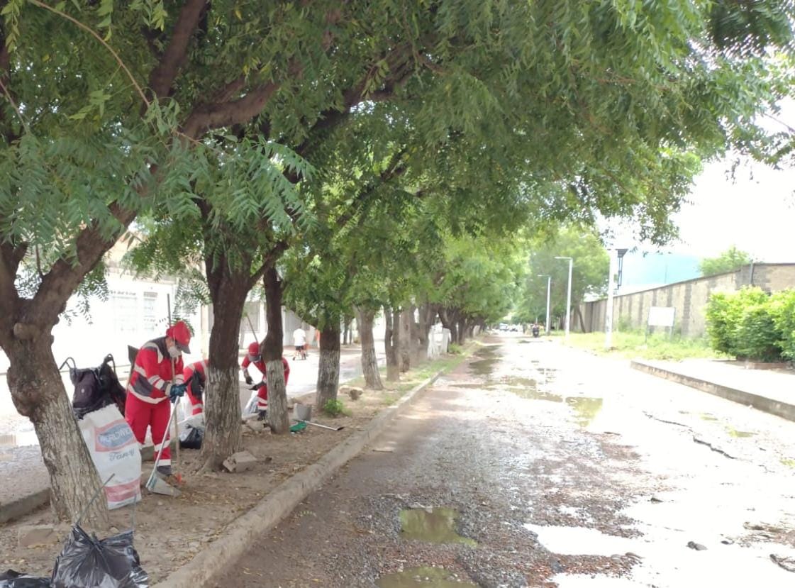 Vías dañadas en la urbanización García Herreros, Cúcuta / Foto: Cortesía JAC García Herreros