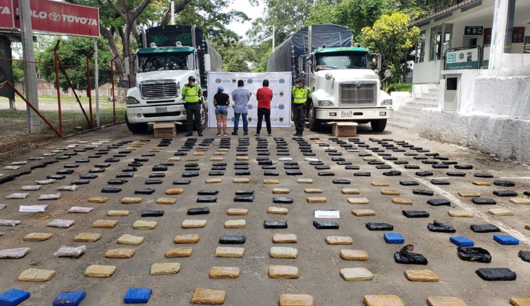 Capturados en vías de Caldas 