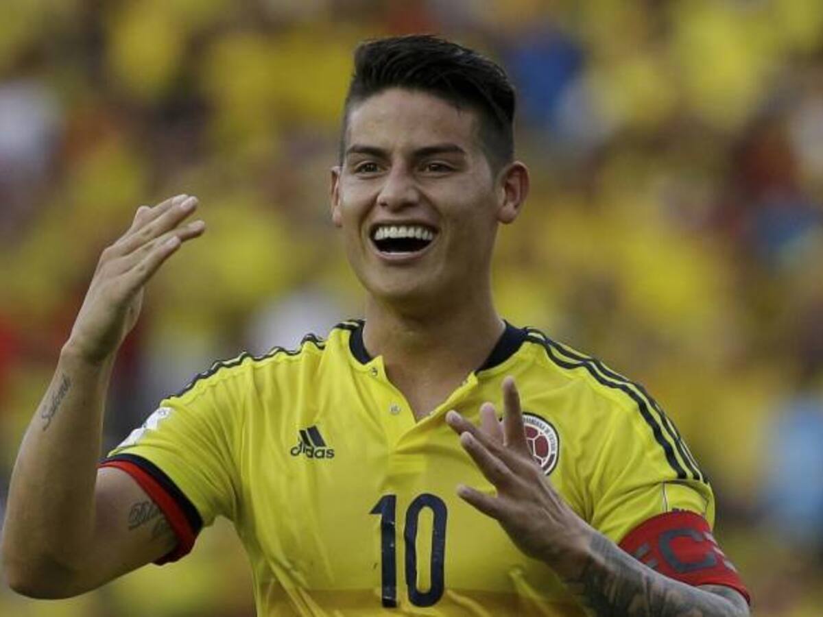 James Rodríguez y un corte de cabello muy especial