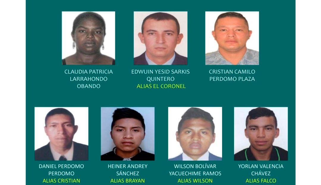 Este es el cartel de extorsionistas más buscado en el Huila