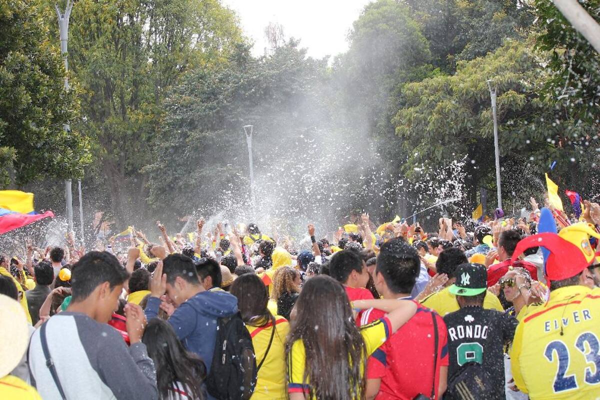 El elenco colombiano acaricia los octavos de final del Mundial Brasil 2014.