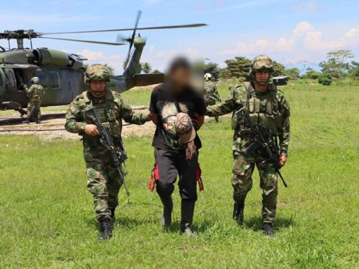 Cayó presunto cabecilla del Clan del Golfo en el sur de Bolívar