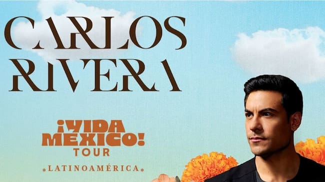 Carlos Rivera Vida México Tour.