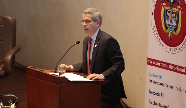 Yesid Reyes, ministro de Justicia de Colombia.