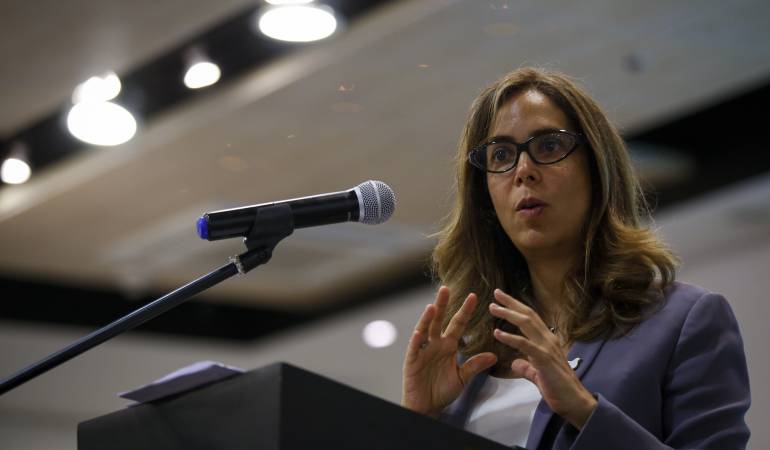 La ministra de Educación Gina Parody.