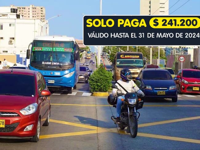 Imagen de referencia de movilidad en Barranquilla