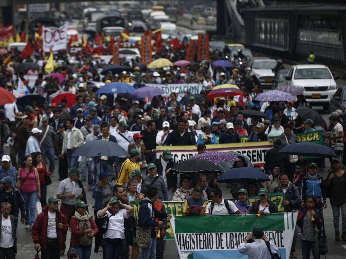 Estamos dispuestos a reunirnos cuando el Gobierno considere: vocero paro