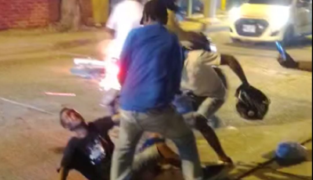 El hecho se presentó en el barrio San Fernando