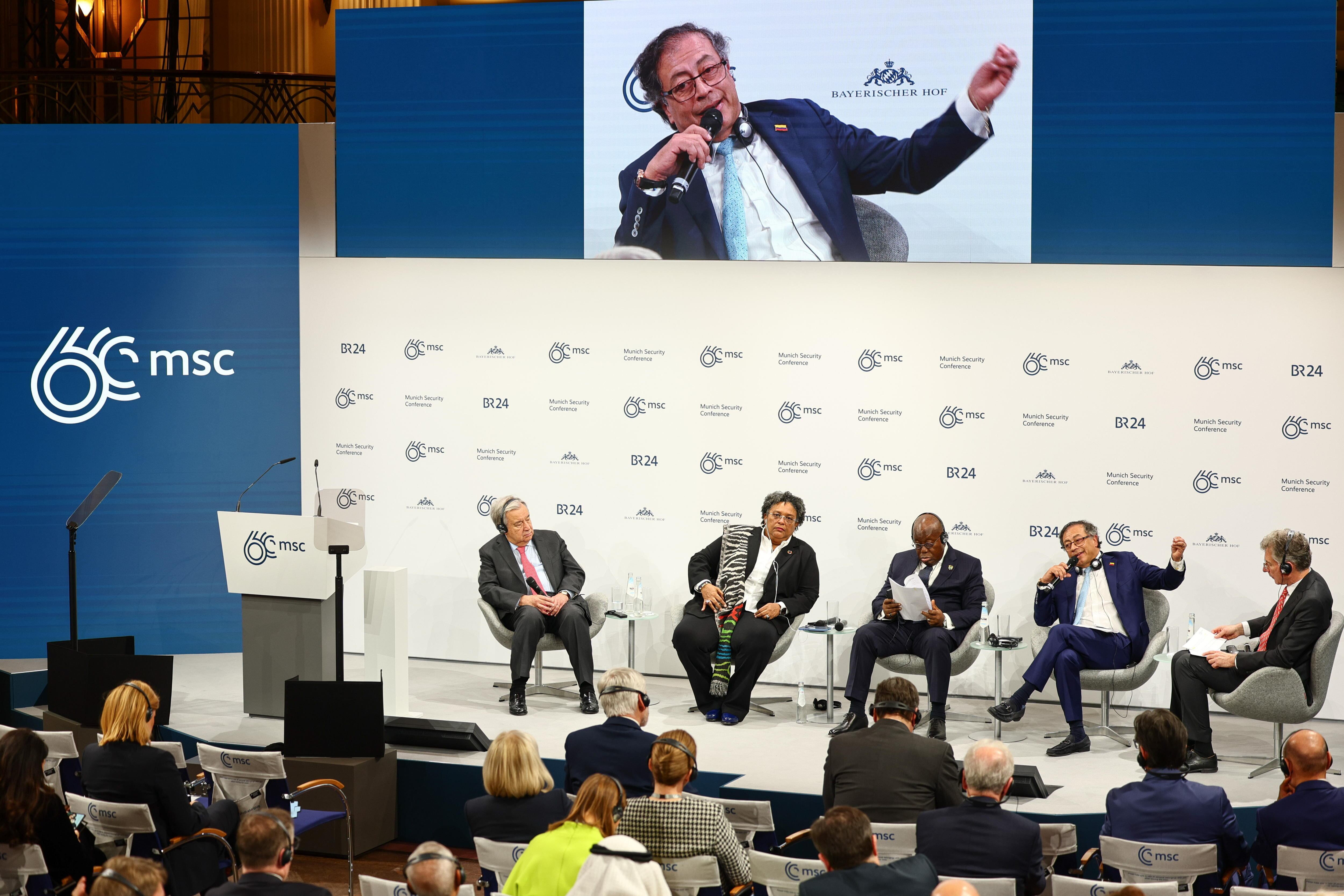 Munich (Germany), 16/02/2024.- EFE/EPA/ANNA SZILAGYI