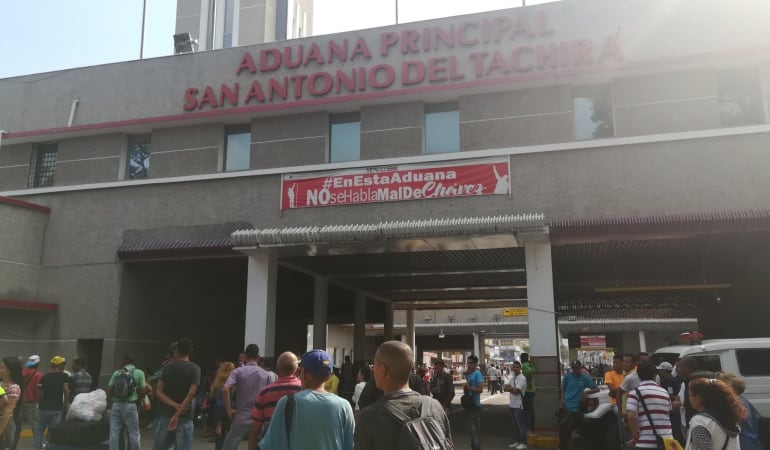 Entrada a San Antonio del Táchira